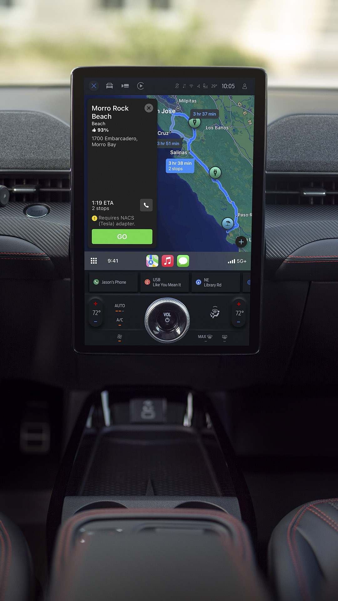 Preproduction model with optional equipment and extra cost color option shown.